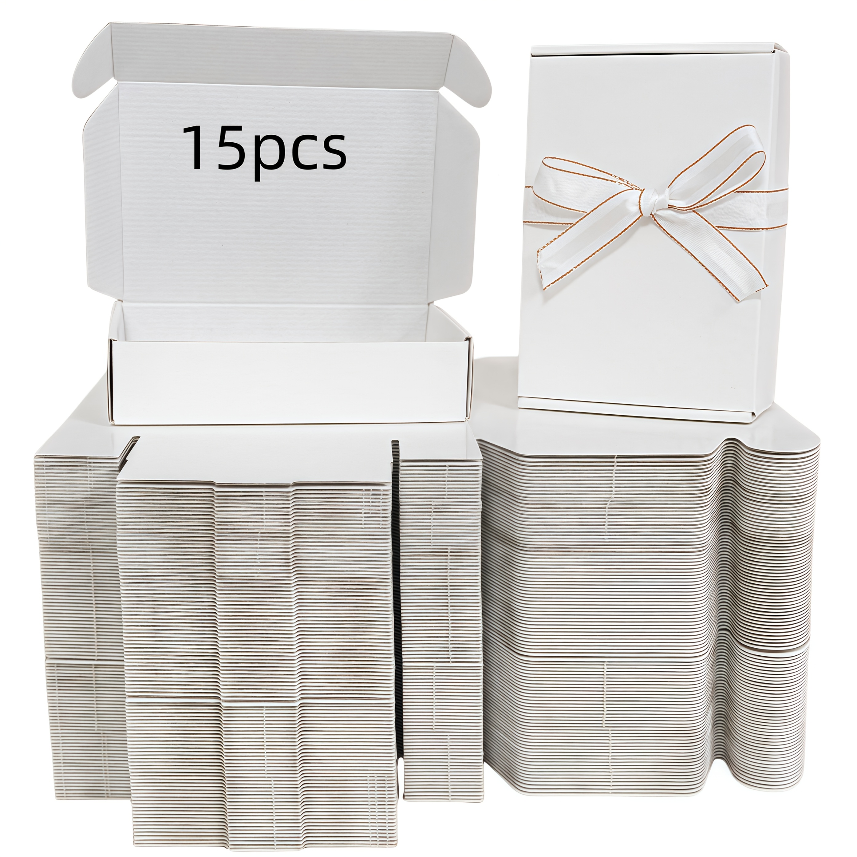 Set of 15 Beautiful Pink Gift Boxes with Ribbons